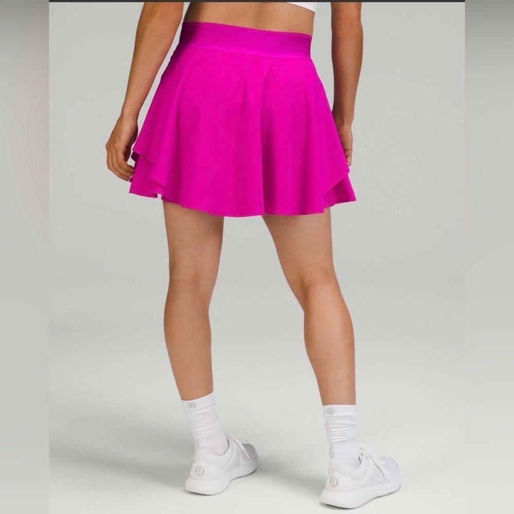 RARE Lululemon Court Rival Skirt Size 14 Long High Rise